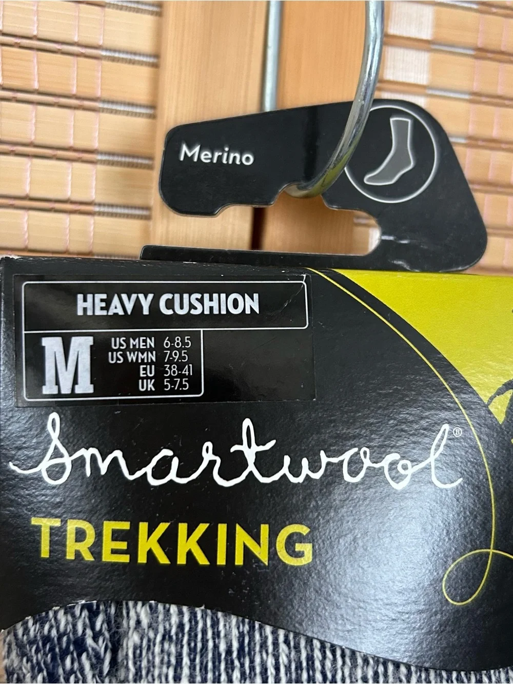 Smartwool Hiking Socks Mens Medium Heavy Cushion Crew Merino Wool NWT